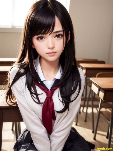 ai generated schoolgirl